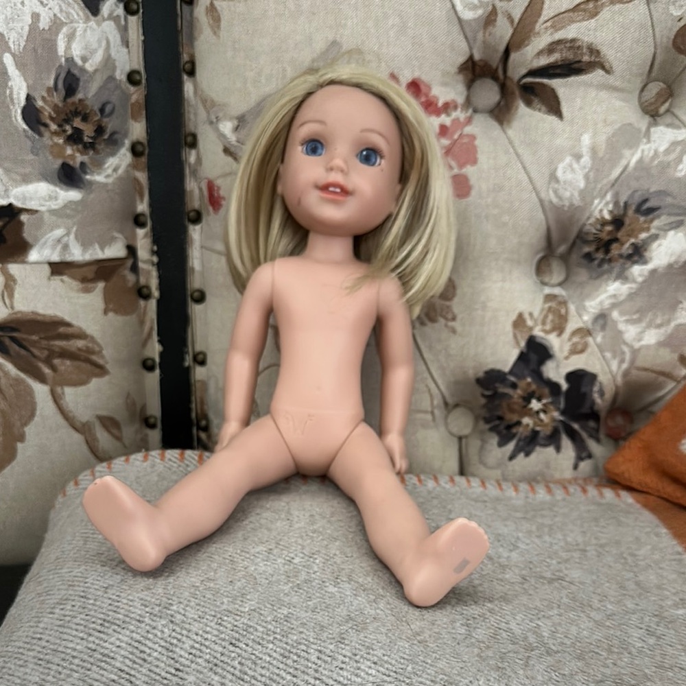 American Girl Cream Doll with Articulated Limbs